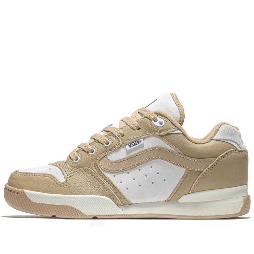 Vans Rowley XLT Lx Vintage Incense Men 11.5 Tan And White Leather Suede 092025